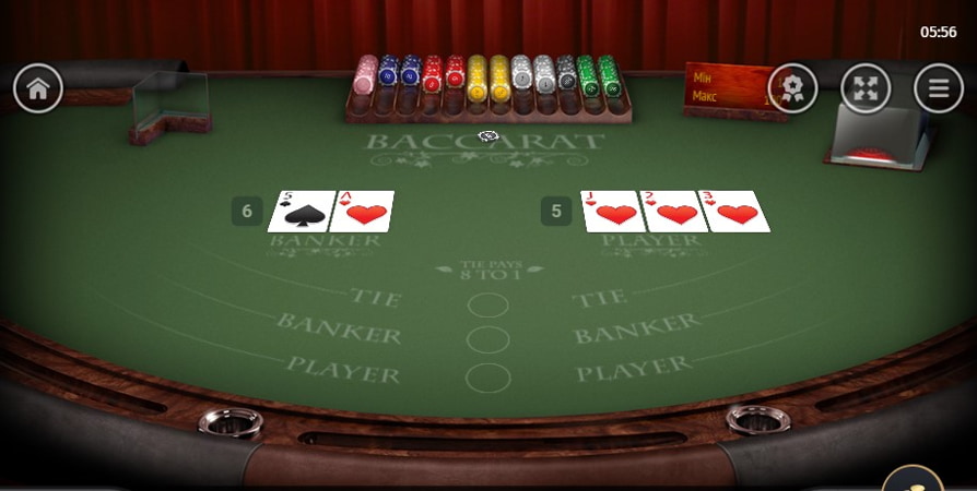 Баккара в казино онлайн