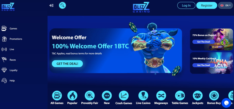 BTC Casino Blizz