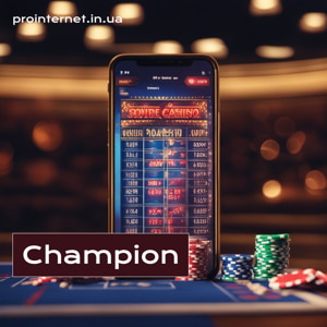Як скачати мобільний додаток Champion Casino