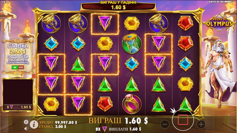 Игровой автомат Gates of Olympus