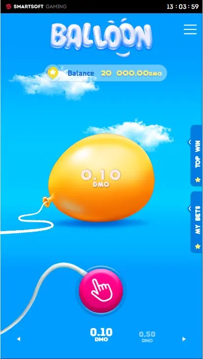 Механіка слота Balloon