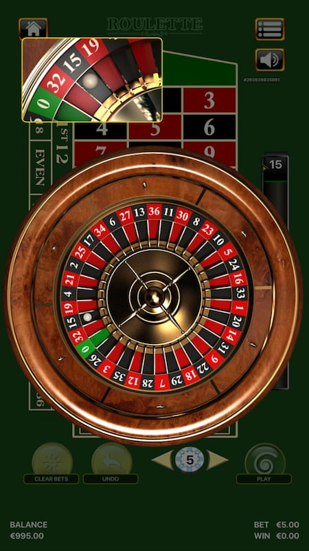 Грати в European Roulette на телефоні