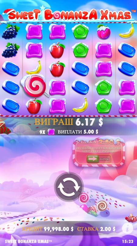 Sweet Bonanza Xmas в Slots City Casino