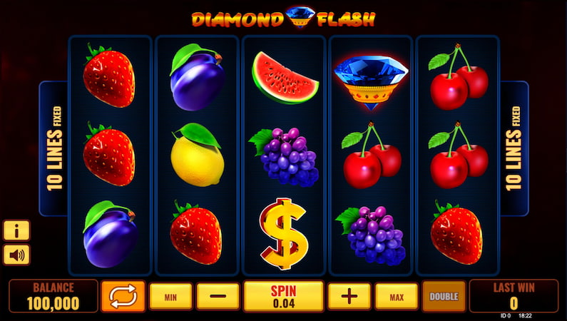 Diamond Flash в Vbet Casino