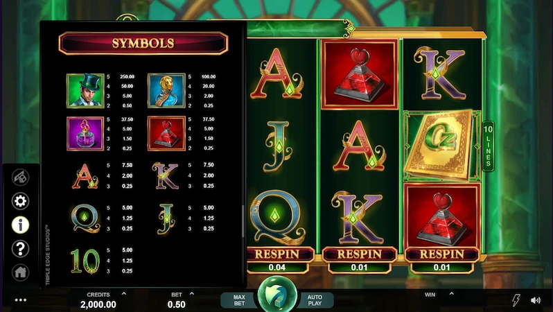 Символи ігрового автомата казино