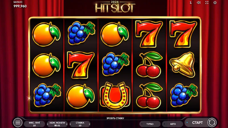 Гра онлайн казино 2024 Hit Slot