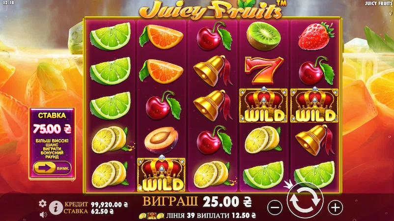 Слот Juicy Fruits