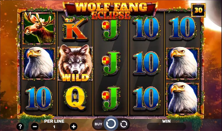 Ігровий автомат казино Wolf Fang Eclipse