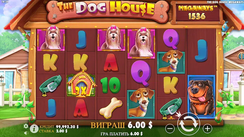 Бонуси ігрового автомата The Dog House Megaways