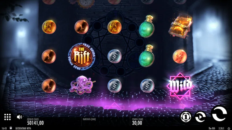 Игра The Rift от Thunderkick