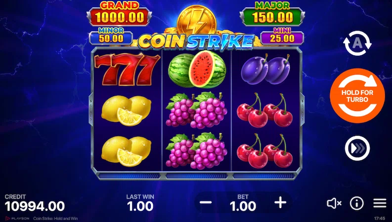 Слот Coin Strike: Hold and Win