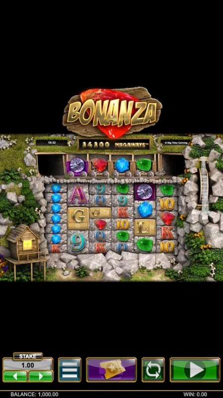 Игра Bonanza на мобильном