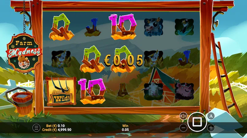 Выигрыш в автомате farm madnes