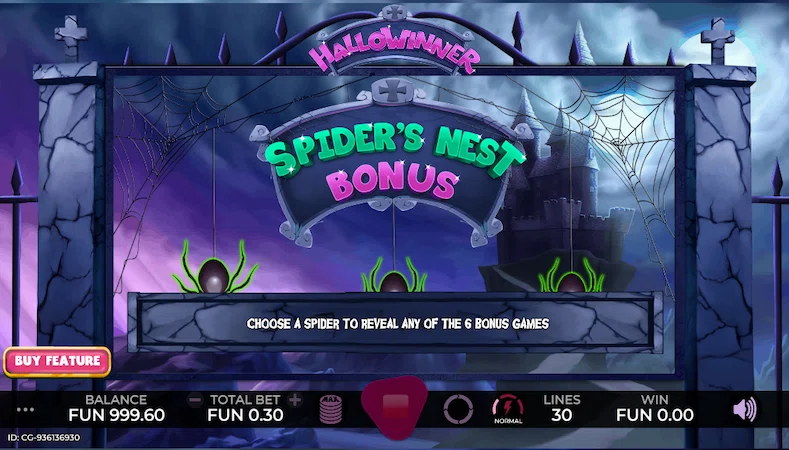 Бонус в слоте Hallowinner
