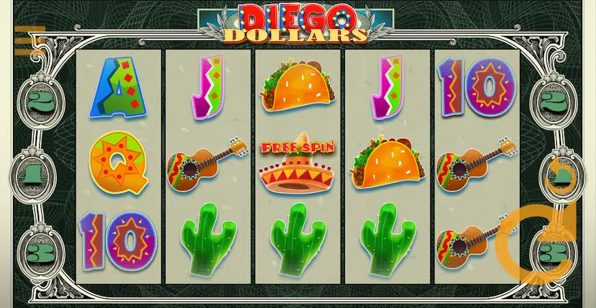 Автомат Diego Dollars от Concept Gaming