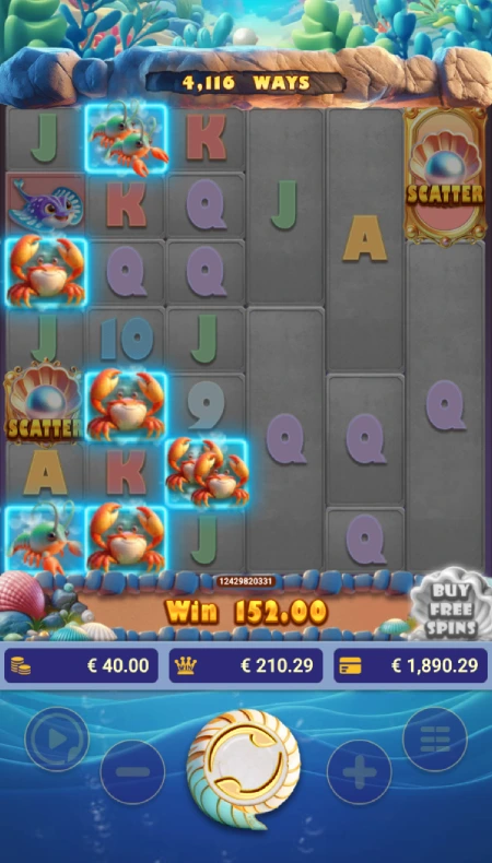 Автомат Lucky Twin Sea от Spadegaming