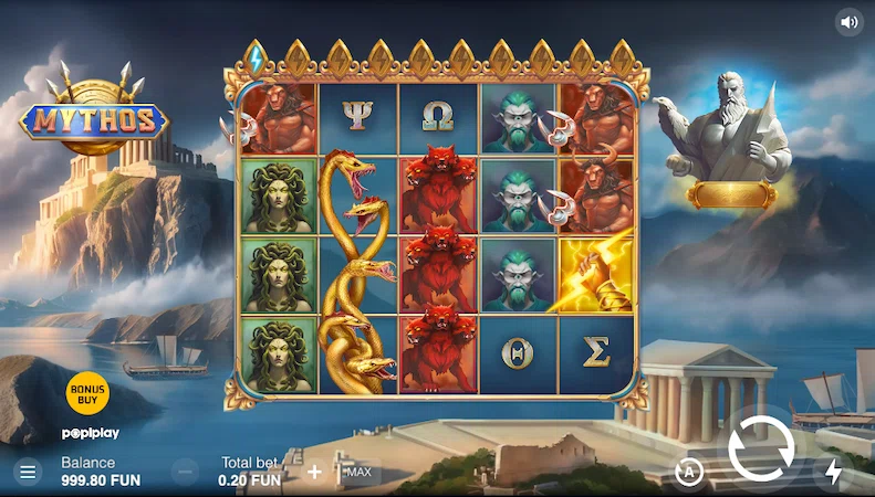 Игровой автомат Mythos