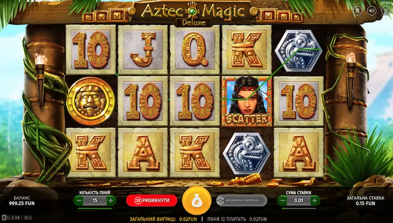 Слот Aztec Magic Deluxe от BGaming