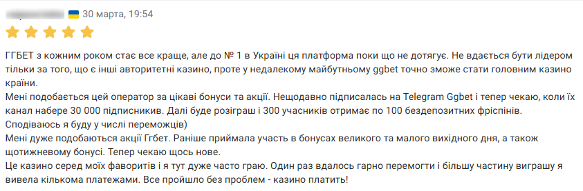 Исследуя GGbet отзывы от украинских игроков: честное мнение о казино