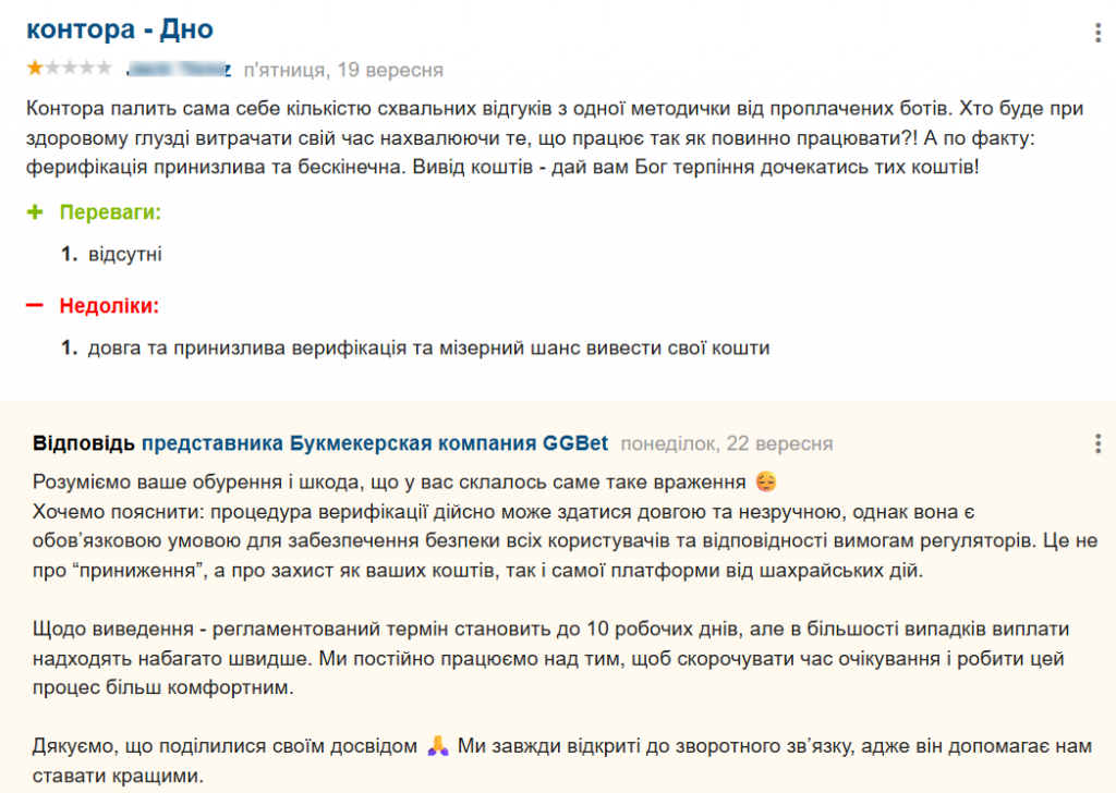 Исследуя GGbet отзывы от украинских игроков: честное мнение о казино