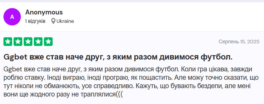 Исследуя GGbet отзывы от украинских игроков: честное мнение о казино