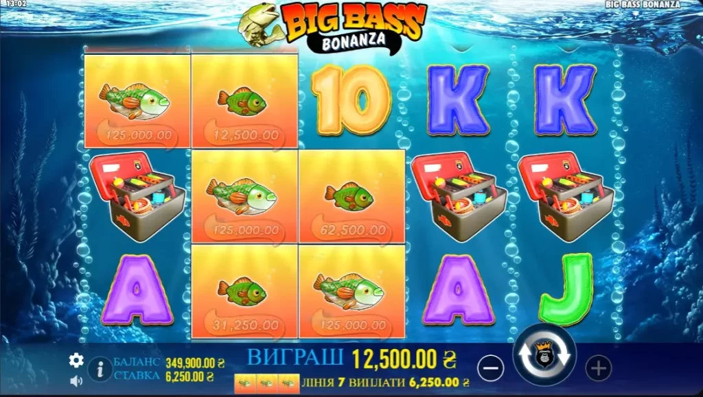 Игровой автомат Big Bass Bonanza 