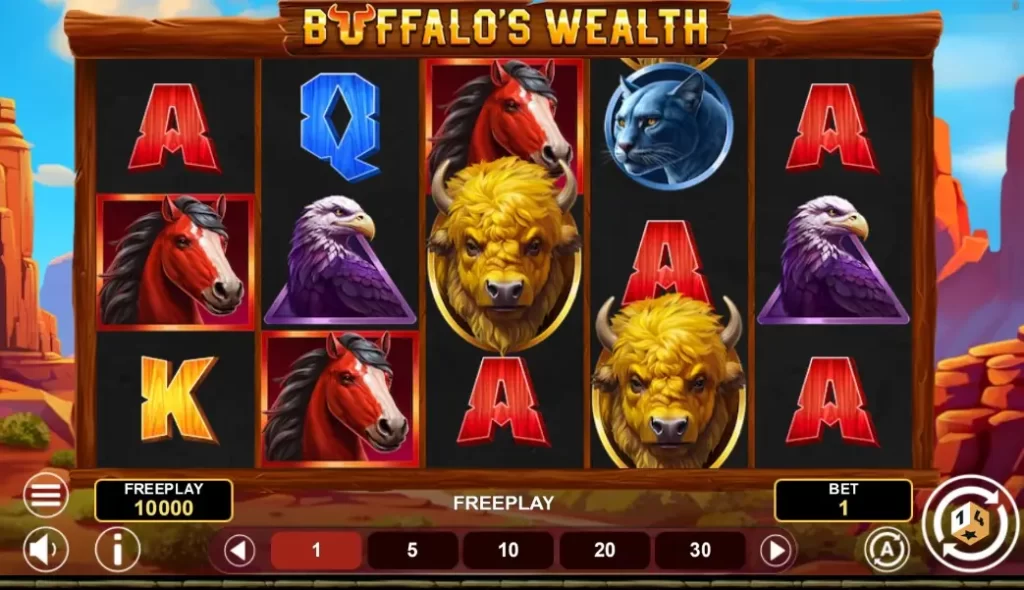 Игровой автомат Buffalos Wealth