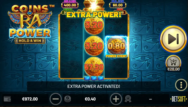 Игровой автомат Coins of Ra Power