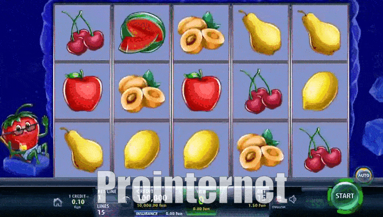 Fruit Party Deluxe гиф як грати в авомат
