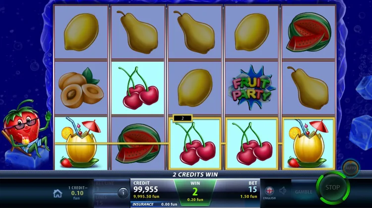 Популярний слот Fruit Party Deluxe