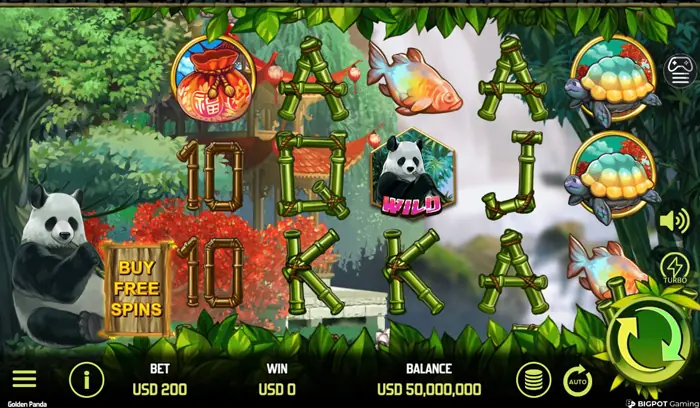 Игровой автомат Golden Panda