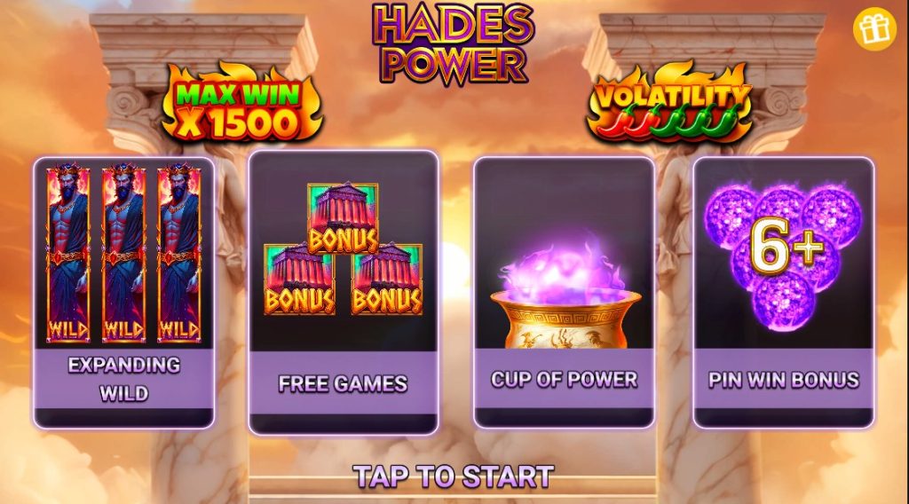 Особенности слота Hades Power