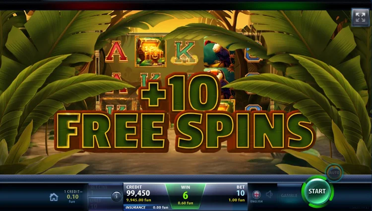 Kong of the Jungle free spins