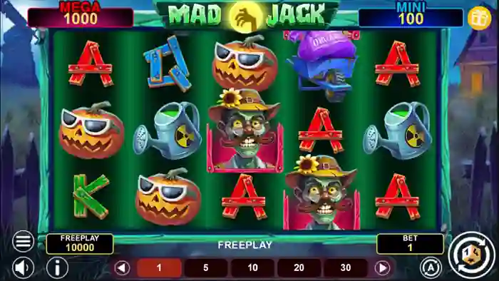Игровой автомат Mad Jack Hold and Win