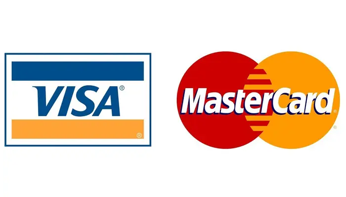 Виплати на картки Visa та Mastercard,