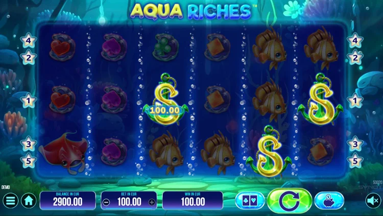 Aqua Riches игровой автомат 