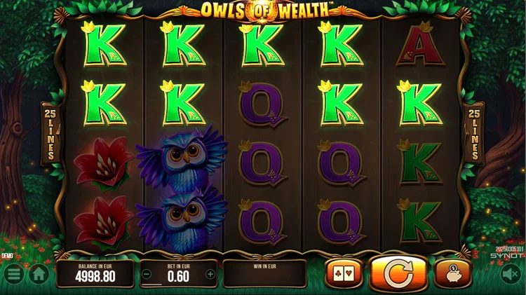 Популярный слот Owls of Wealth