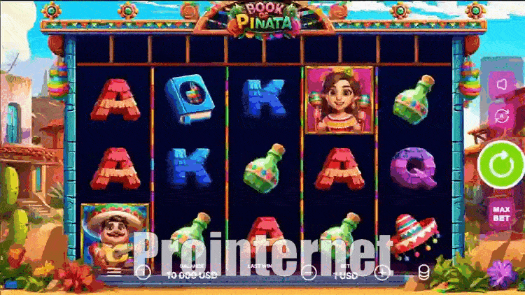 Игровой автомат Book of Pinata