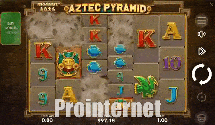Aztec Pyramid Megaways Ігрови́й процес 