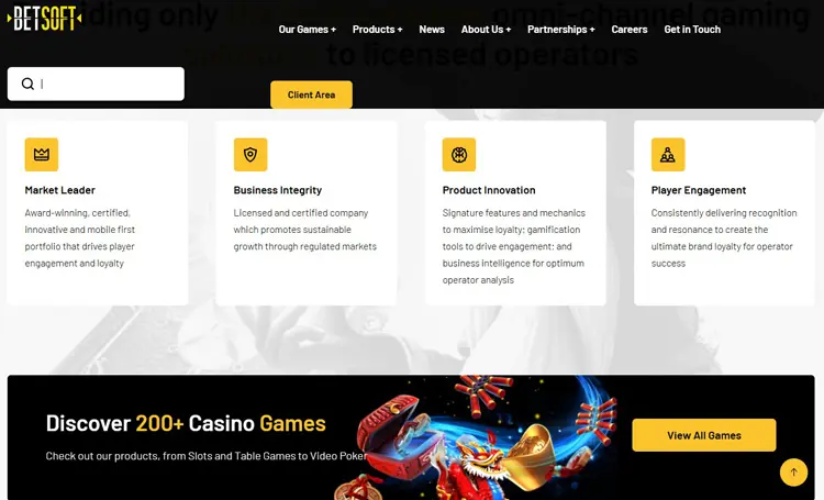 Провайдер Betsoft
