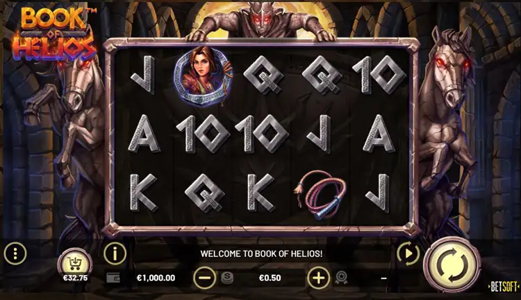 Слот провайдера Betsoft Book of Helios