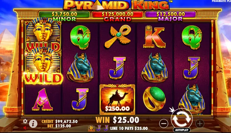 Pyramid King ігровий автомат