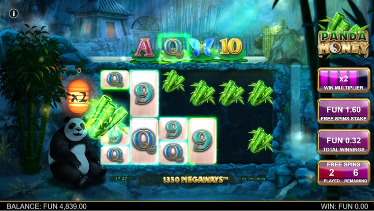 Слот Panda Money ігровий процес