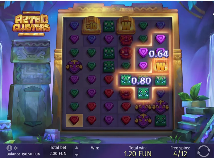 Популярний слот Aztec Clusters
