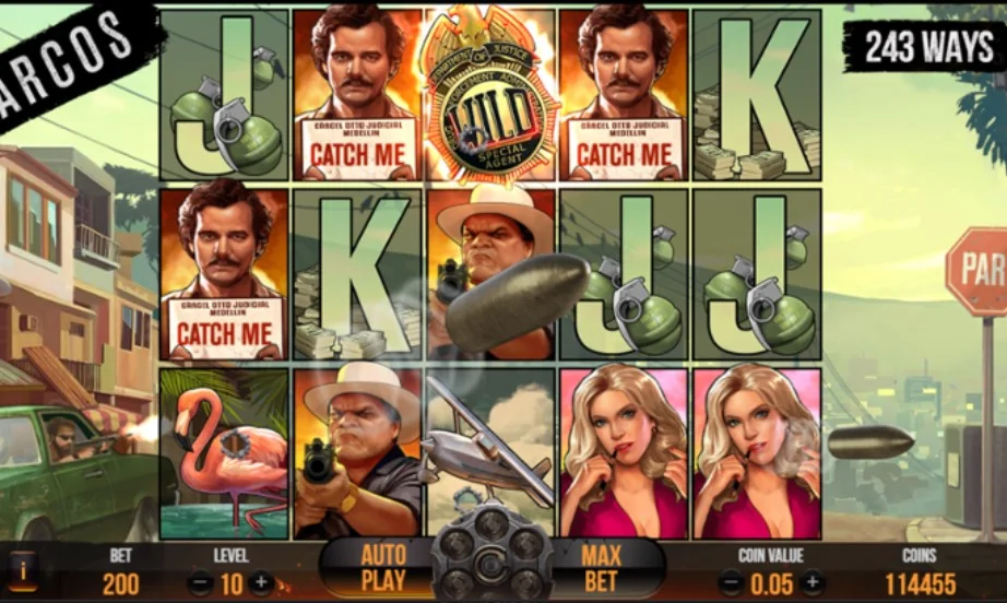 Популярний слот Narcos