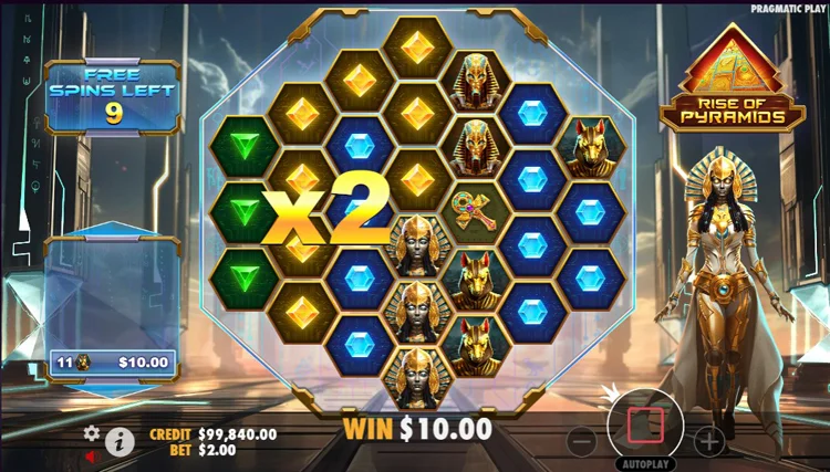 Популярный слот Rise of Pyramids