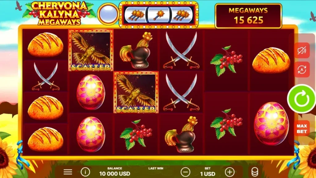 Chervona Kalyna Megaways слот