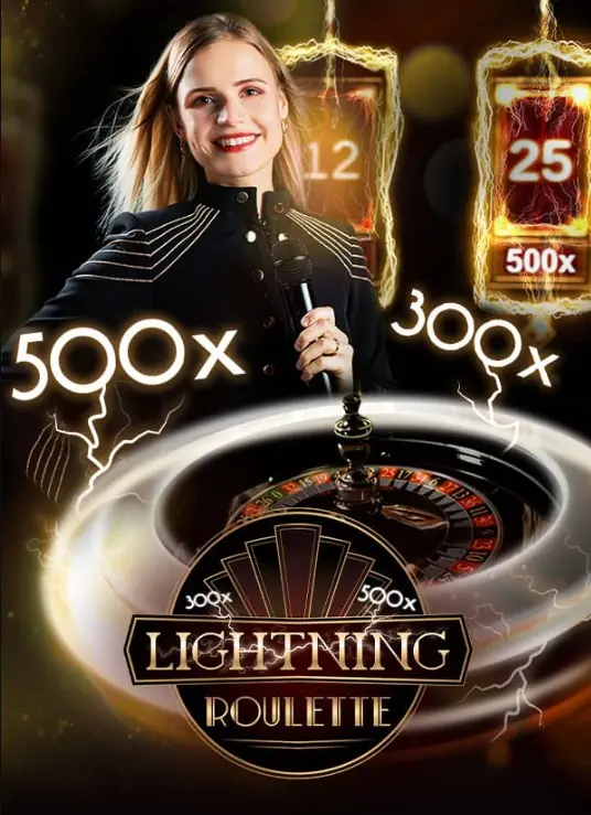 Гра Live Casino Lightning Roulette