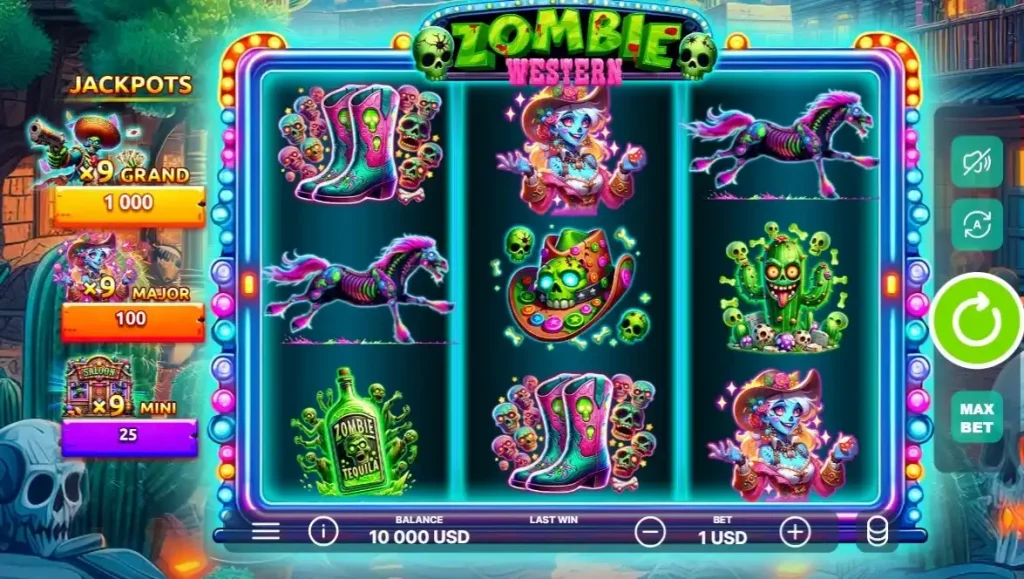 Слот western-zombie