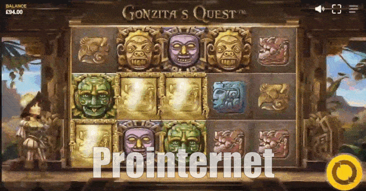 Процес гри в слоті Gonzita's Quest